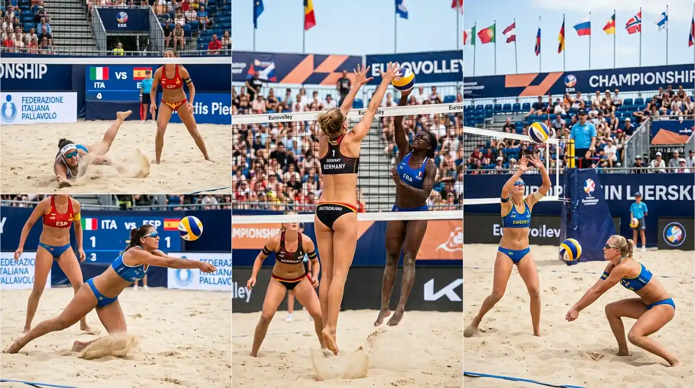 Europäische Beachvolleyball-Konkurrenz bei der EM – Ranglisten und Favoritenvergleich