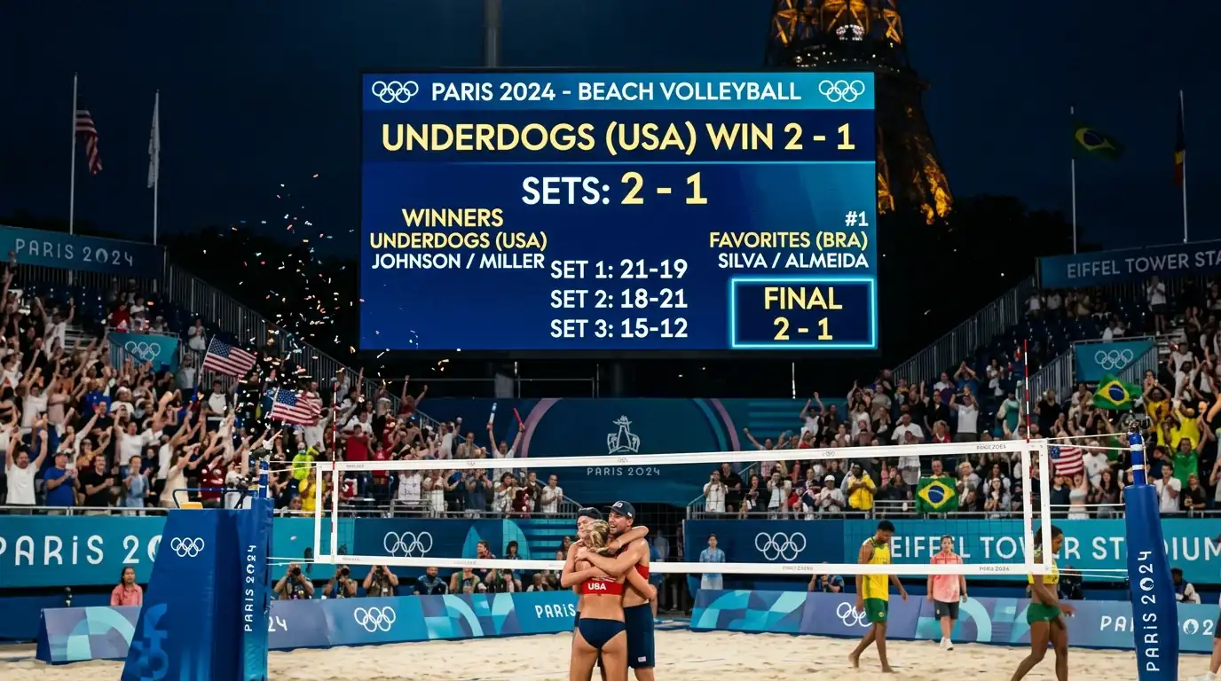 Historische Überraschungen beim olympischen Beachvolleyball und ihr Einfluss auf aktuelle Wettquoten