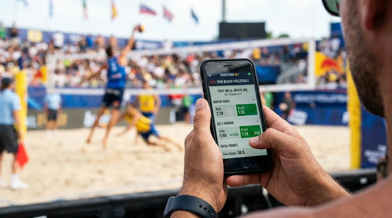 Live-Wetten beim Beachvolleyball – optimale Einstiegszeitpunkte und Risikokontrolle bei In-Play-Märkten