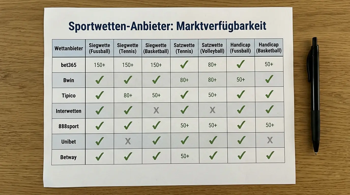 GGL-lizenzierte Anbieter mit bester Beachvolleyball-Marktabdeckung – Vergleich nach Markttiefe und Turnierdeckung