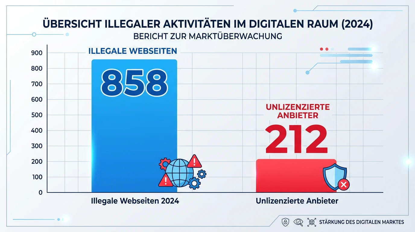 Umfang des illegalen Sportwetten Schwarzmarkts in Deutschland 2024 GGL Statistiken