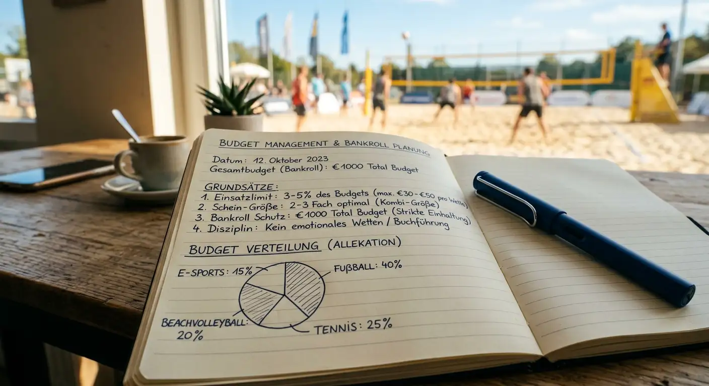 Risikomanagement und Bankroll-Schutz bei Volleyball-Kombiwetten – Einsatzlimits und Scheingröße