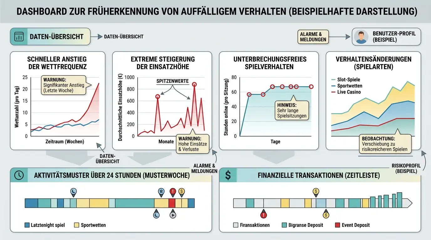 Markers of Harm Konzept bei deutschen Sportwetten Anbietern erkennt problematisches Spielverhalten