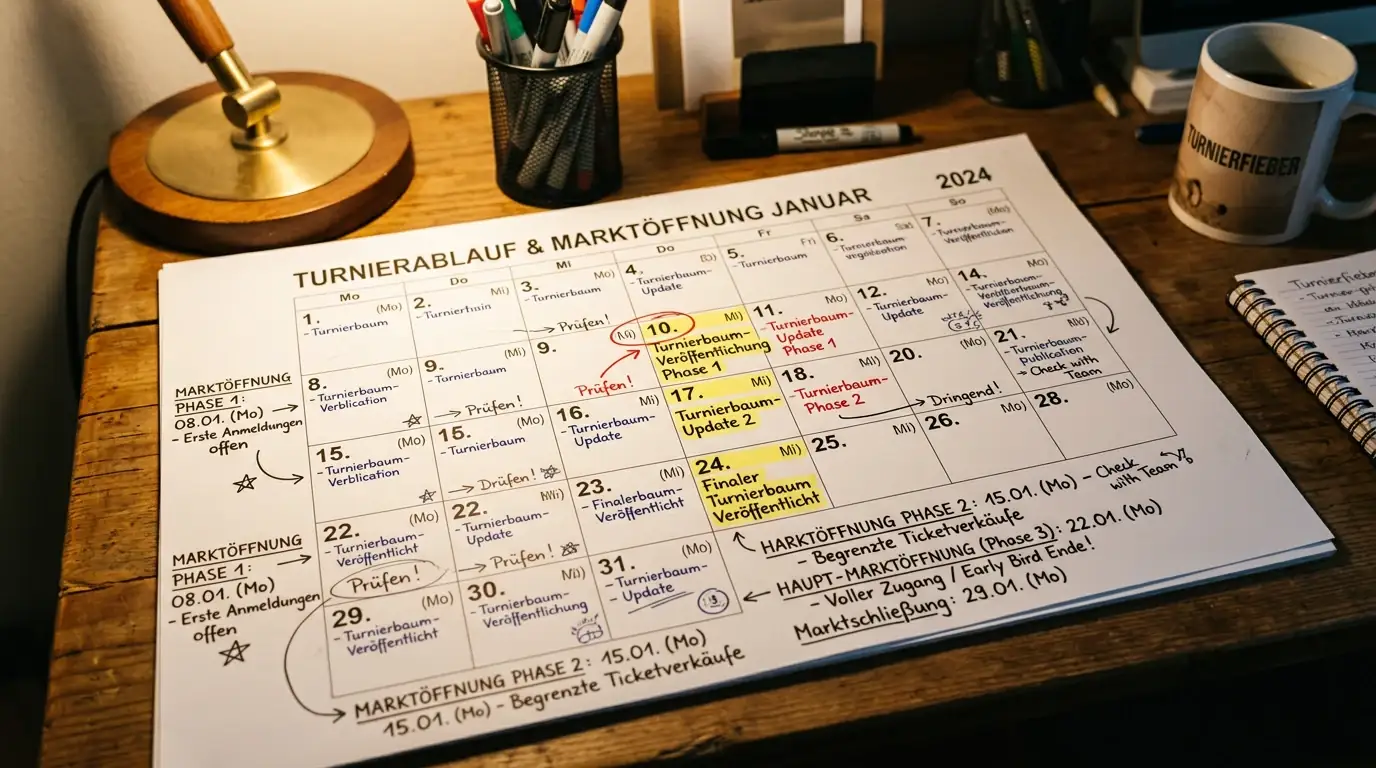 Timing der Marktöffnung für Beachvolleyball-Turniersieger-Wetten – frühe Quoten nach Auslosung bei Sportwetten-Anbietern