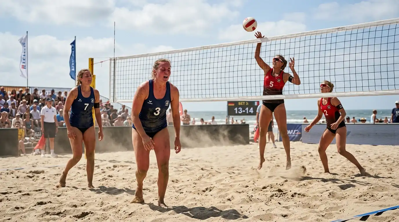 Dritter Satz beim Beachvolleyball – Einfluss des Entscheidungssatzes auf die Gesamtpunkte bei Über/Unter-Wetten