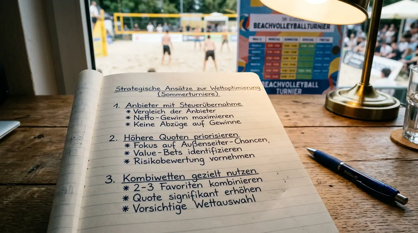 Strategien zur Minimierung des Wettsteuer-Effekts bei Volleyball-Sportwetten in Deutschland